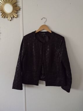Brandon Thomas Black Blazer Jacket Large